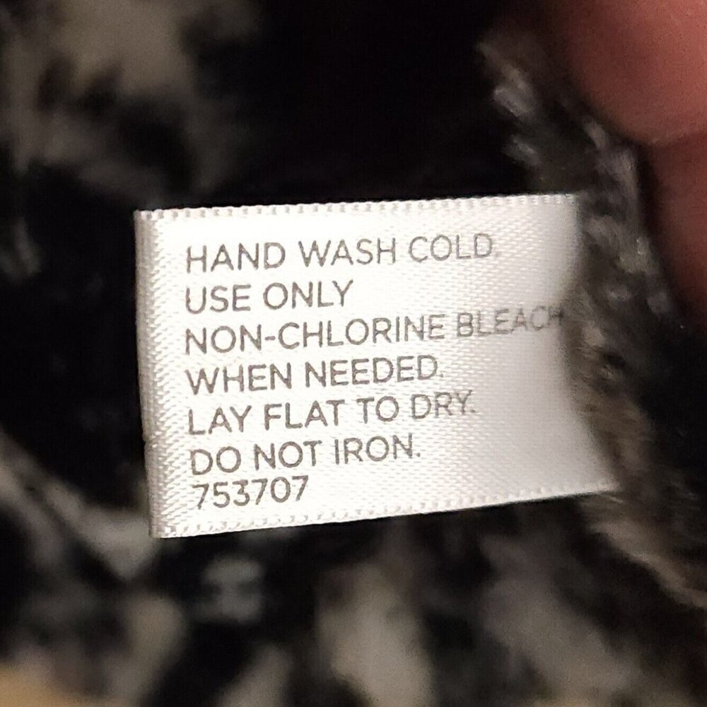 Animal Print Tan Black Animal Print Faux Fur Infinity Neck Warmer Scarf - Picture 2 of 3